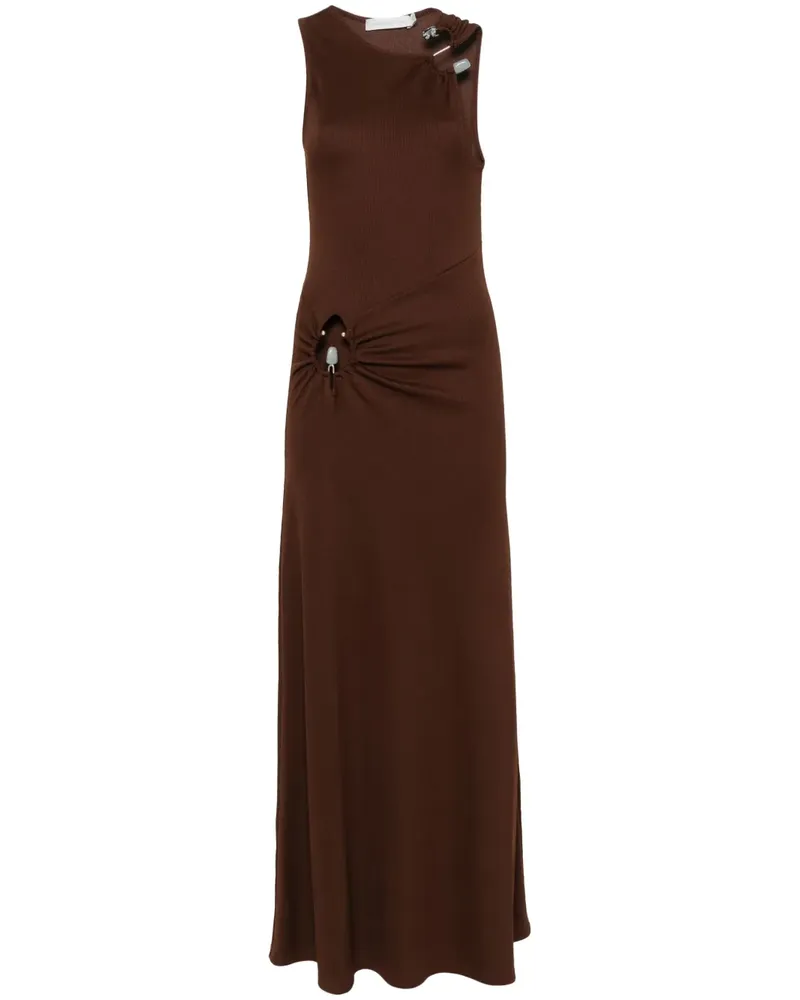 Christopher Esber Callisto Duality Kleid - Braun Braun