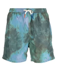 Altea Shorts mit Batikmuster Grün