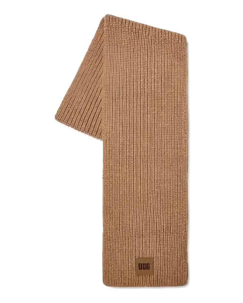 UGG Gerippter Strickschal - Braun Braun