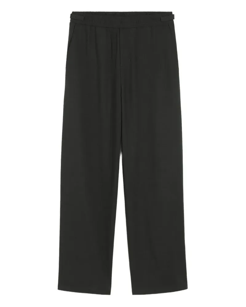 AMI Paris elasticated-waist trousers - Schwarz Schwarz