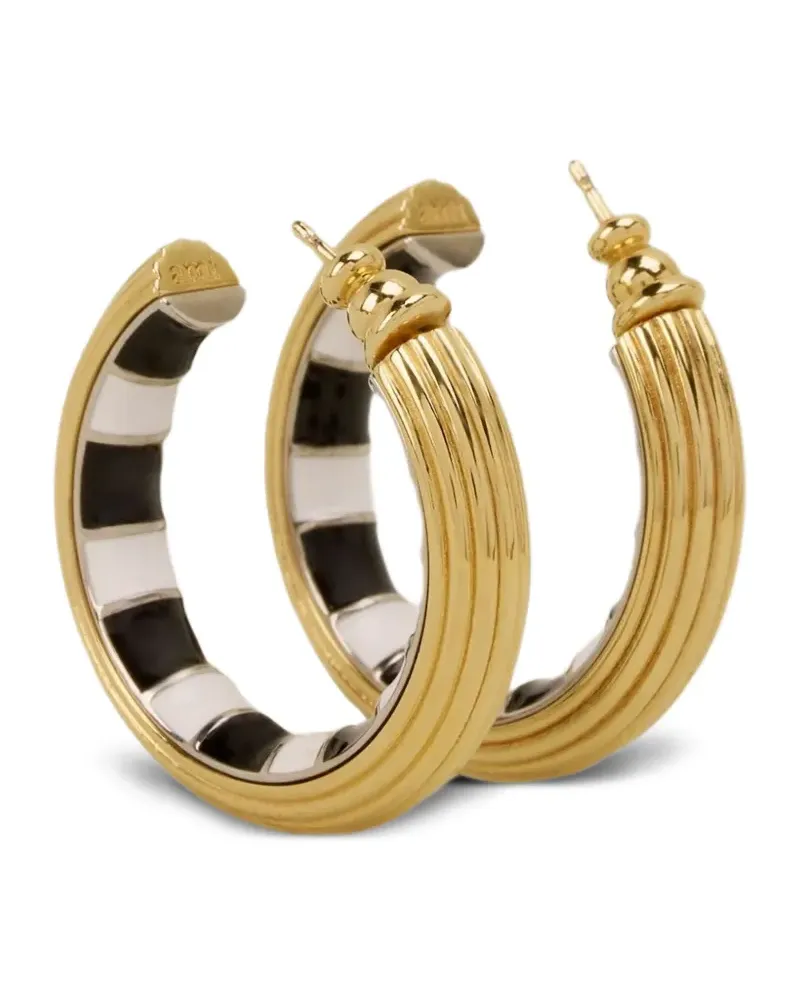 AMI Paris Kleine Piano Creolen - Gold Gold