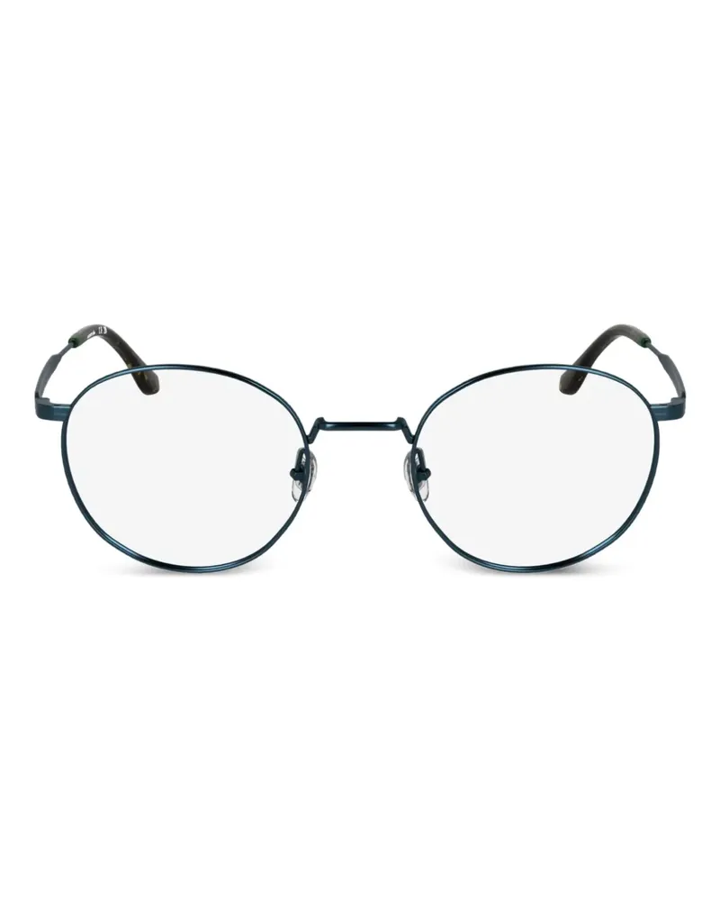 Lacoste Brille mit rundem Gestell - Blau Blau