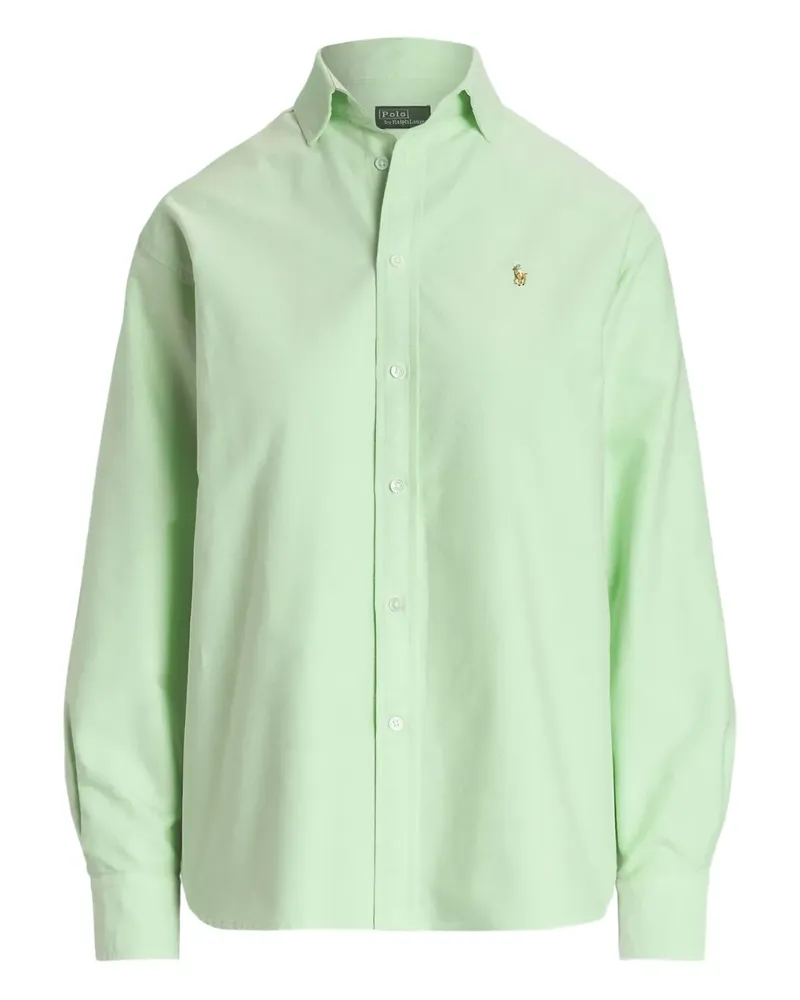 Ralph Lauren Hemd mit Logo-Stickerei - Grün Grün