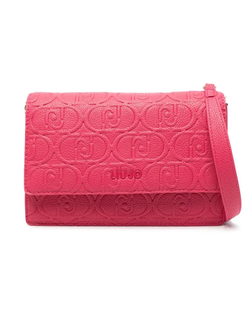 Liu Jo Umhängetasche mit Logo-Prägung - Rosa Rosa