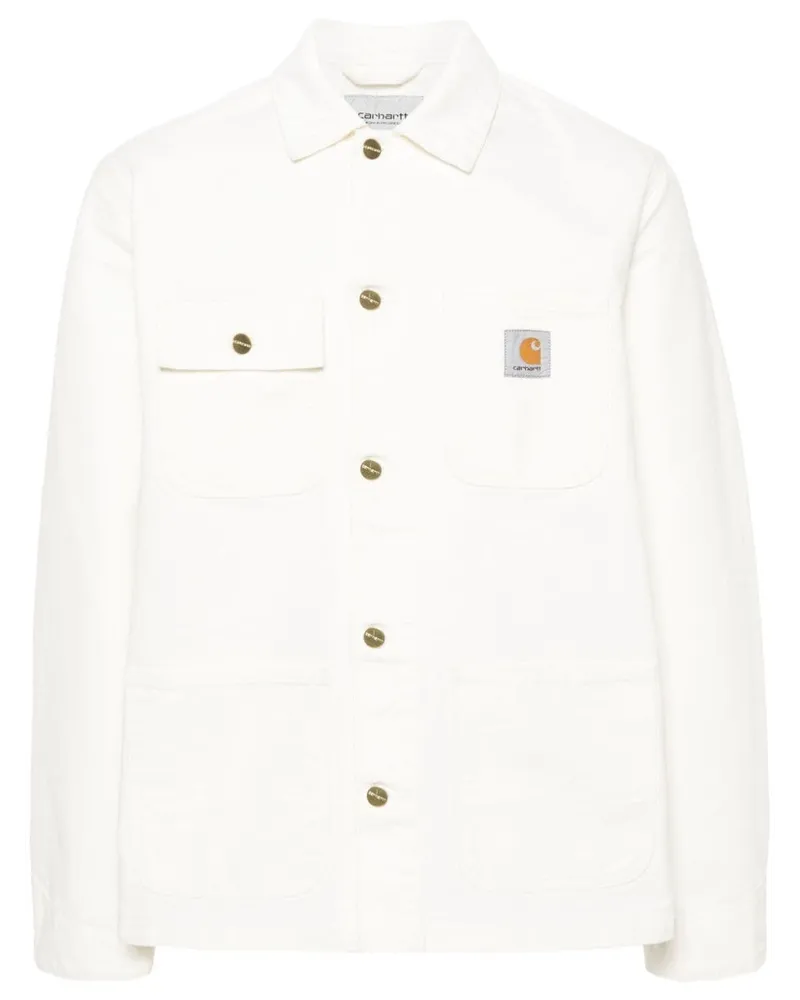 Carhartt WIP Michigan Jacke aus Canvas - Weiß Weiß