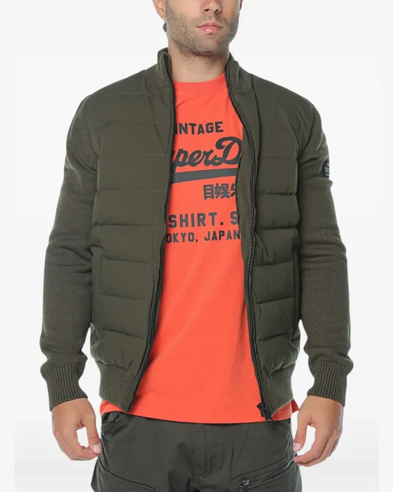 ECOALF Tarife Hybrid quilted jacket - Grün Grün