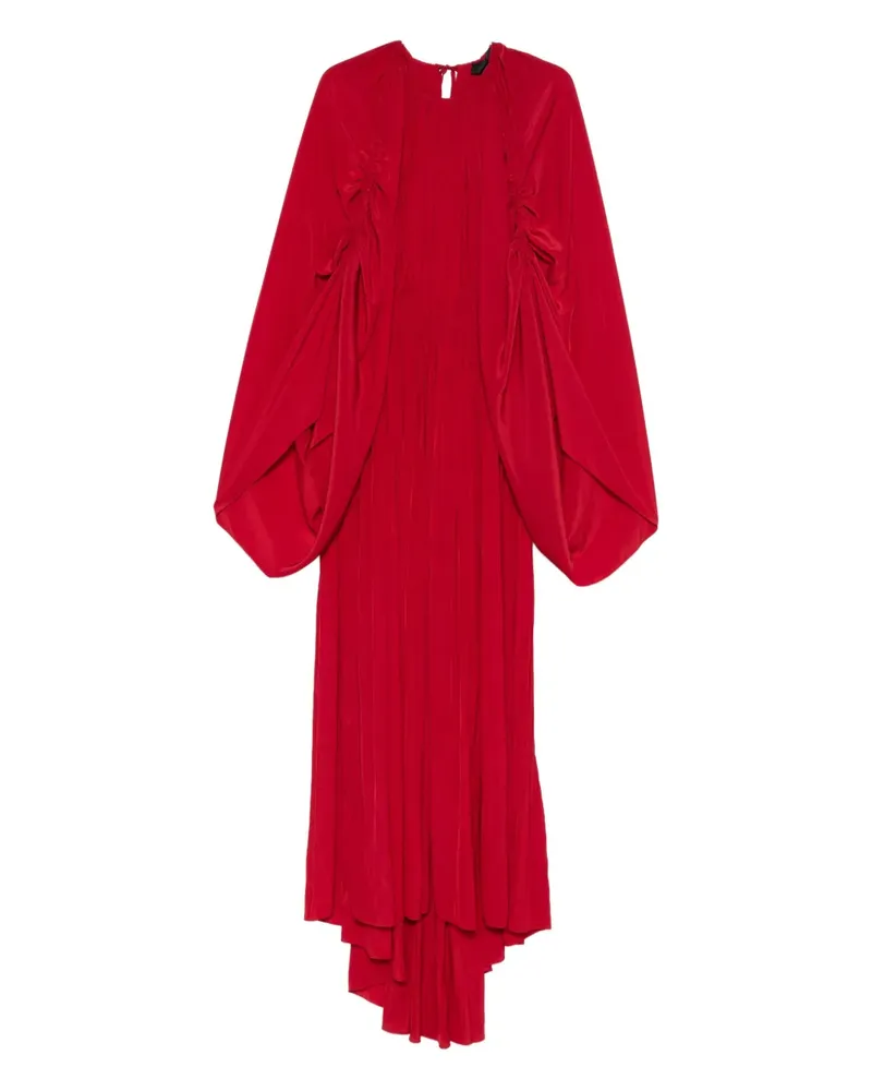 Lanvin Gerafftes Maxikleid - Rot Rot