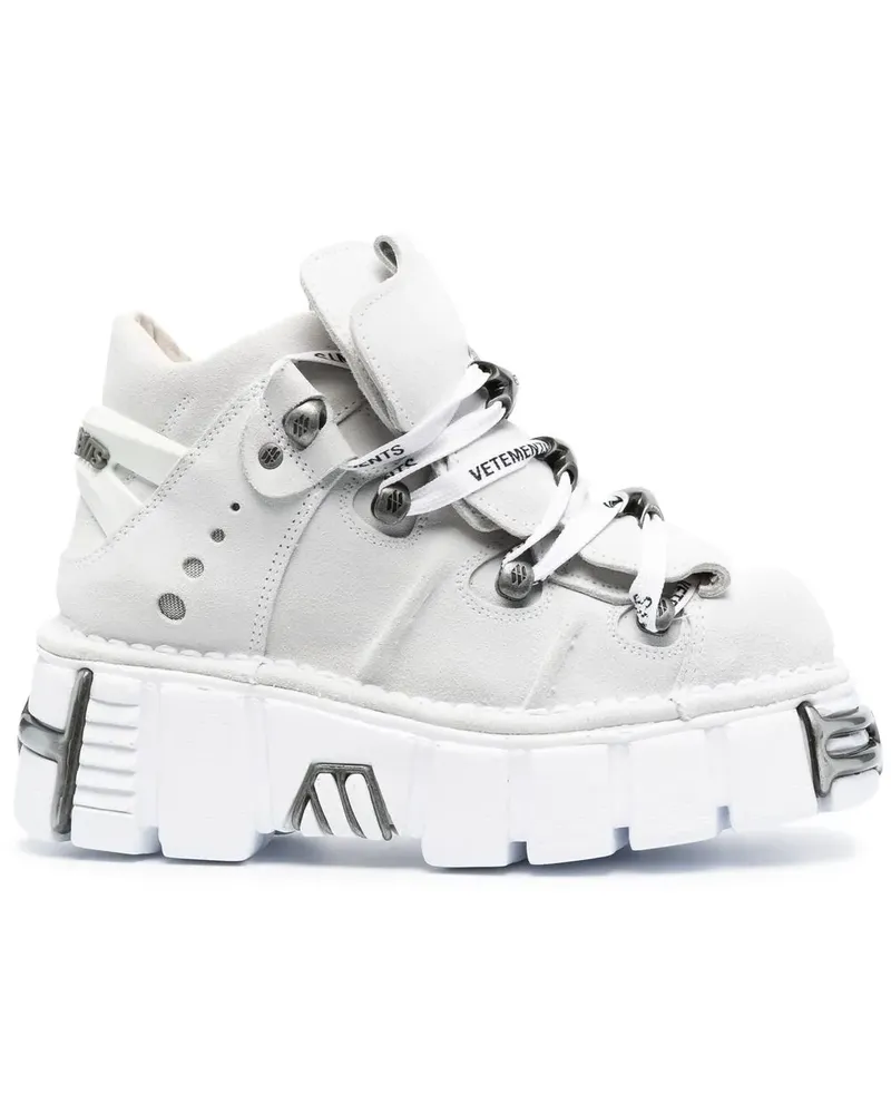 VETEMENTS New Rock Sneakers - Weiß Weiß