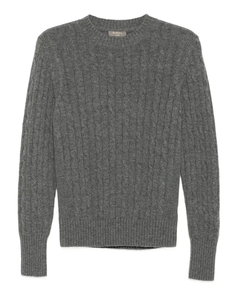 N.Peal Adelyn Pullover - Grau Grau
