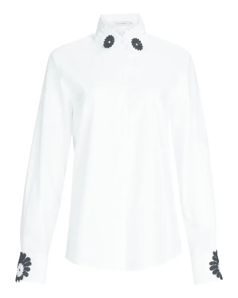 Silvia Tcherassi Naroa Bluse - Weiß Weiß