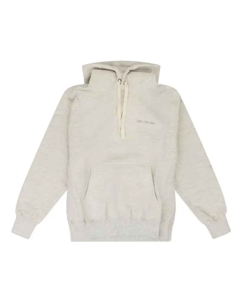Aimé Leon Dore Uniform kangaroo-pocket hoodie - Nude Nude