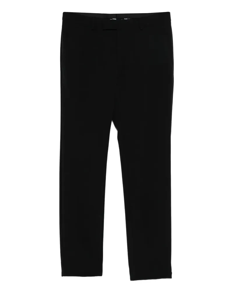 Karl Lagerfeld zip-fastening trousers - Schwarz Schwarz