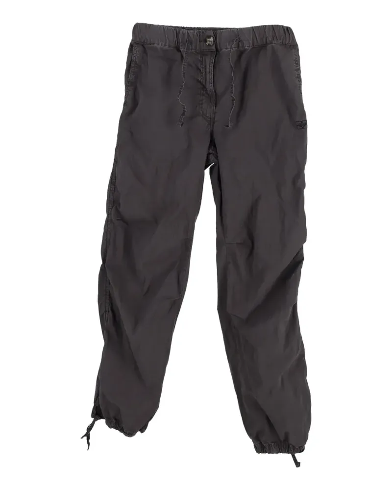 Ganni poplin cargo pants - Grau Grau