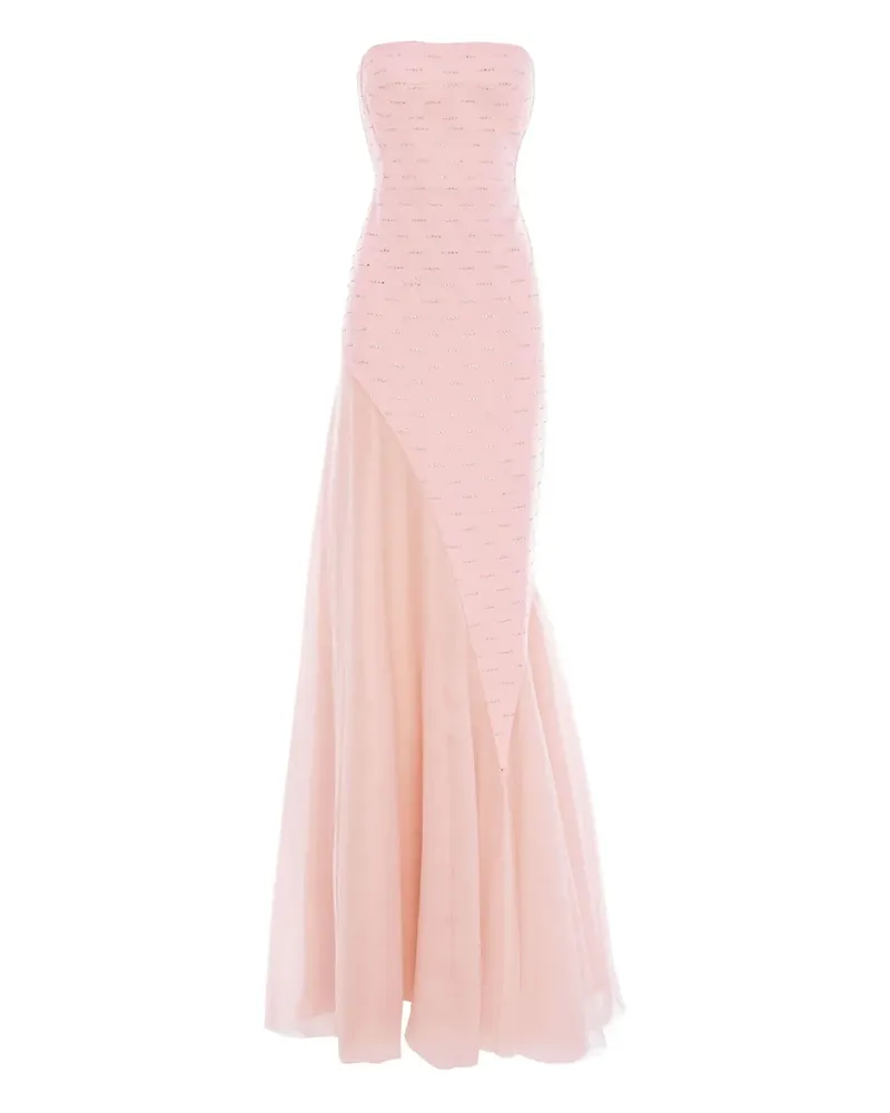 V:PM ATELIER Linda Maxikleid - Rosa Rosa