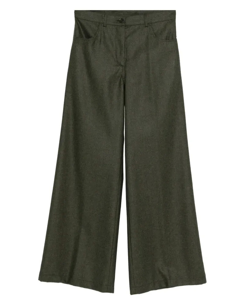 ASPESI Hose mit Gürtelschlaufen - Grün Grün
