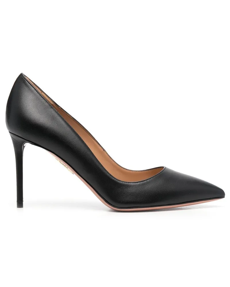 Aquazzura Purist Pumps 85mm - Schwarz Schwarz