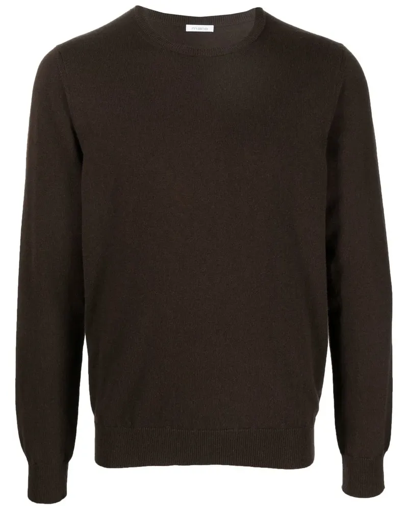 Malo Kaschmirpullover mit Rundhalsausschnitt - Braun Braun