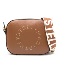 Stella McCartney Kameratasche mit Stella-Logo Braun