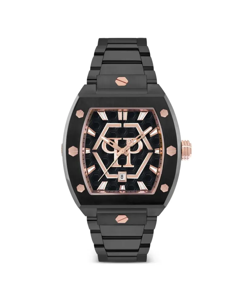 Philipp Plein The Hexagon Phantom 44mm - Schwarz Schwarz