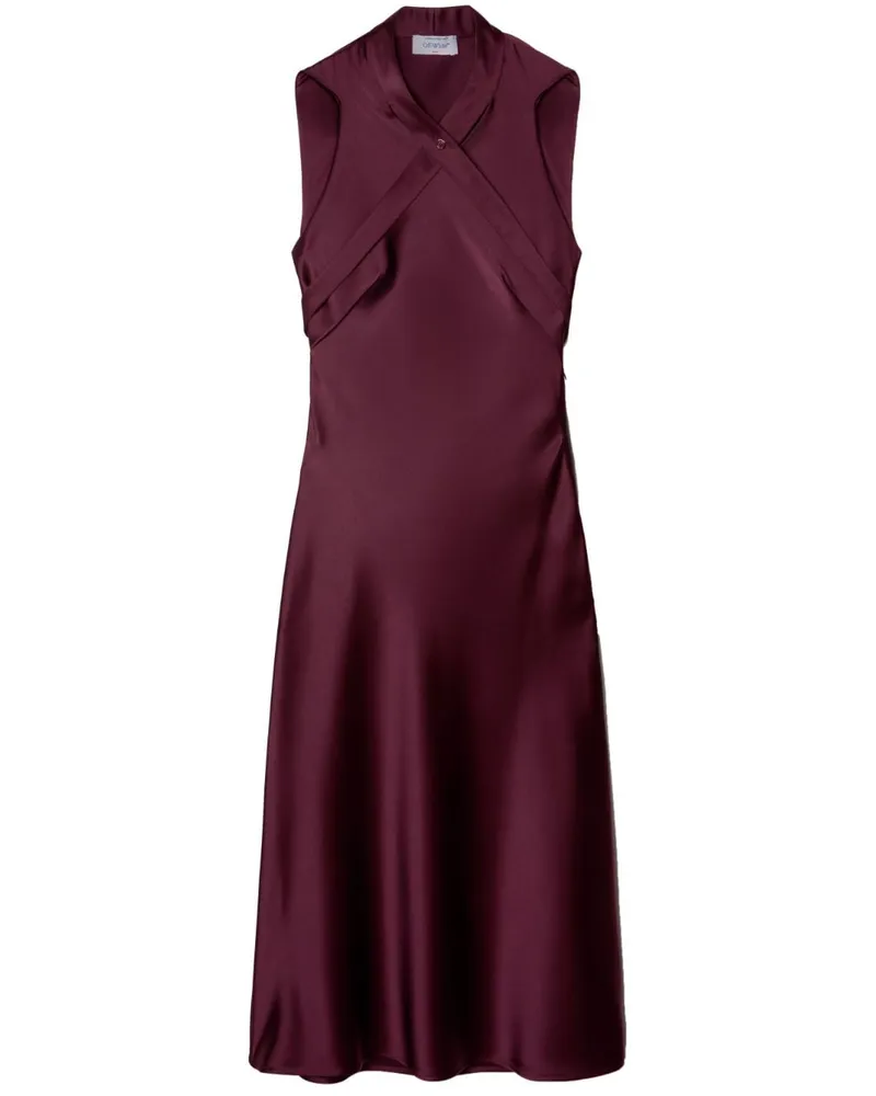 OFF-WHITE Kleid mit Schnalle - Rot Rot
