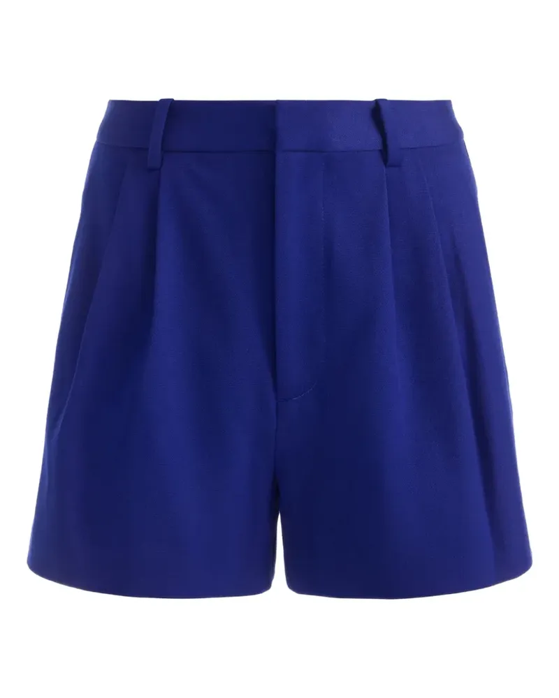 Alice + Olivia Conry pleated shorts - Blau Blau