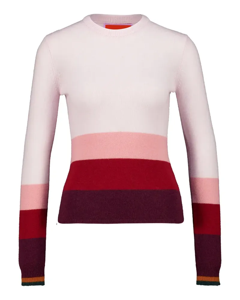 La DoubleJ Zweifarbiger Pullover - Rosa Rosa