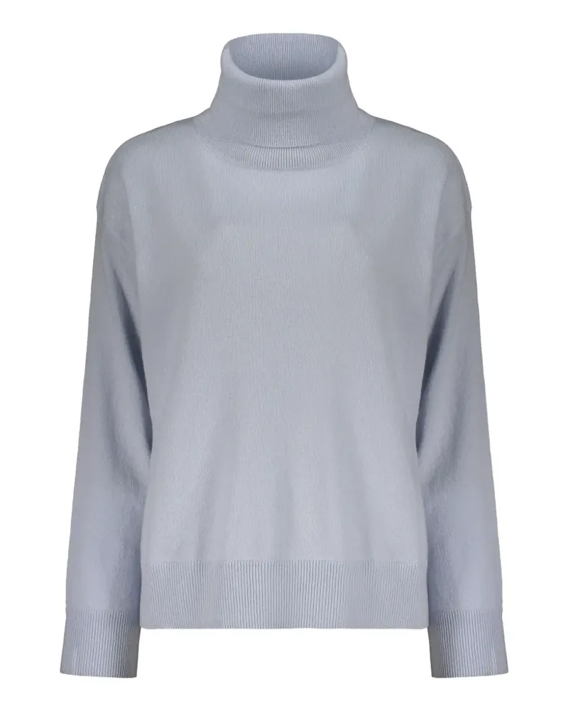 MOORER roll-neck drop-shoulder sweater - Blau Blau