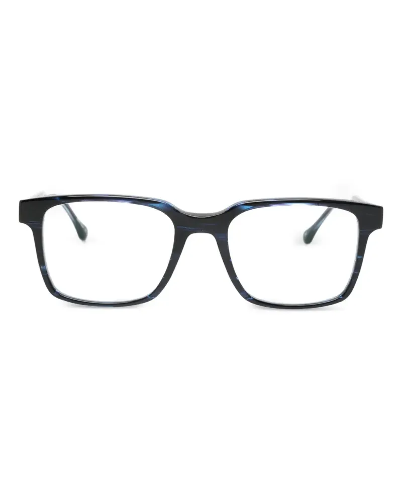 MATSUDA Eckige M1035' Brille - Blau Blau