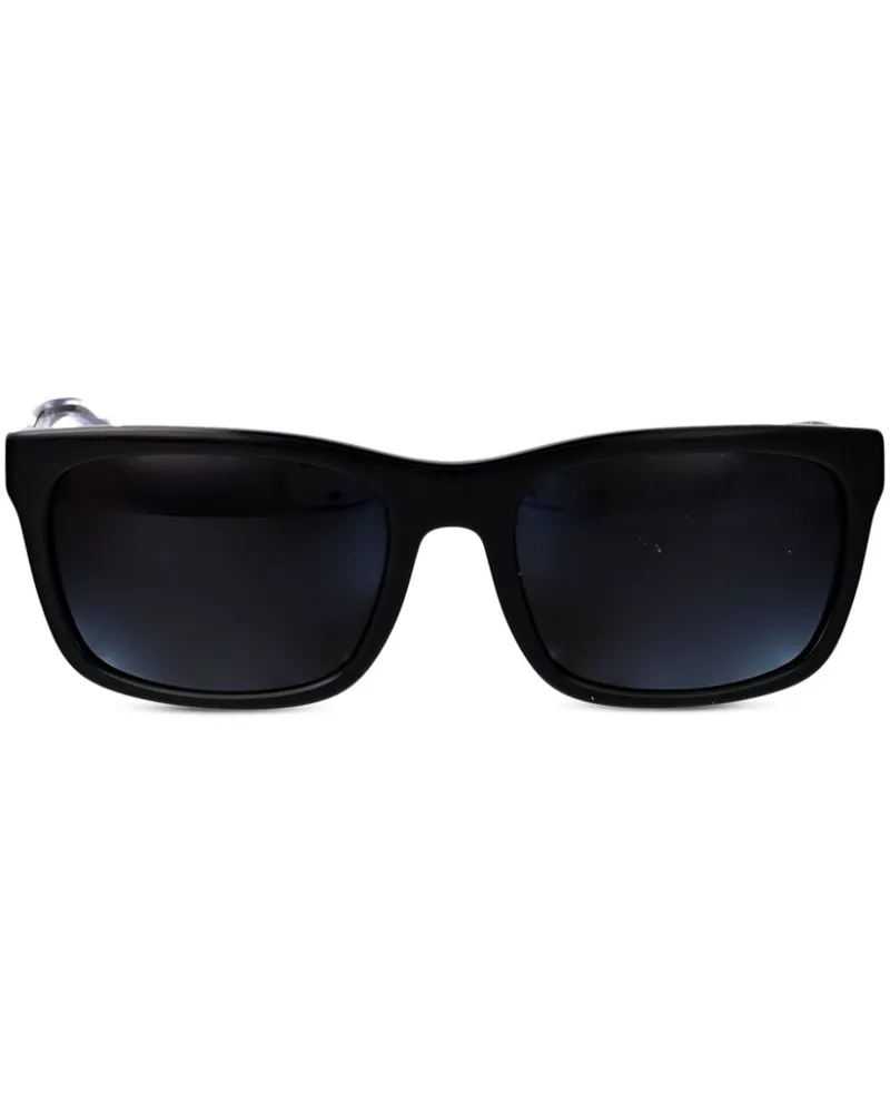 Emporio Armani Sonnenbrille mit eckigem Gestell Schwarz