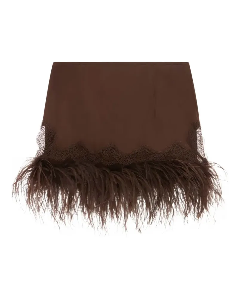 16ARLINGTON Zelmi mini skirt - Braun Braun