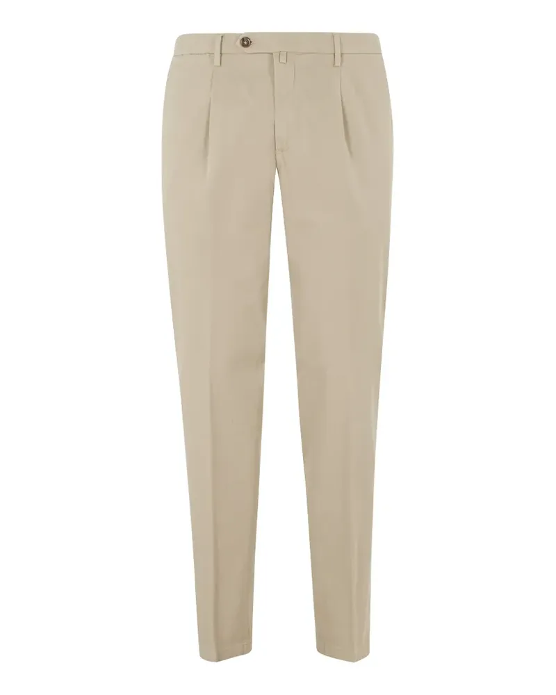 Briglia 1949 pleated tailored trousers - Nude Nude