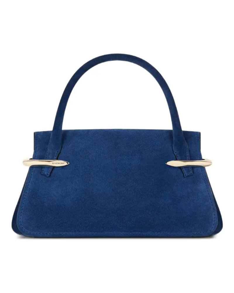 Givenchy Mini Pinch Tasche aus Leder - Blau Blau