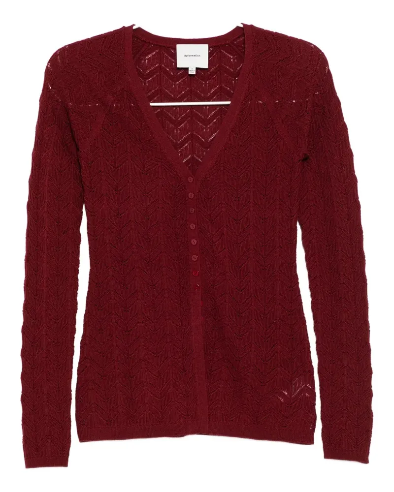 Reformation Sutton sweater - Rot Rot