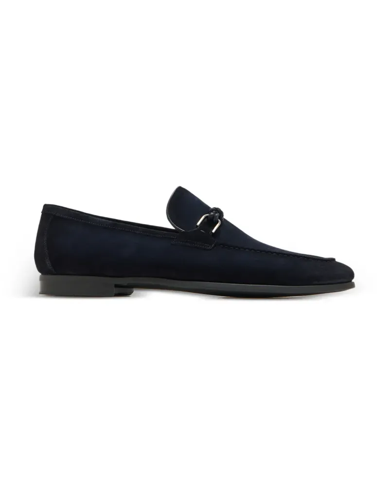 Magnanni Loafer mit geflochtenem Riemen - Blau Blau