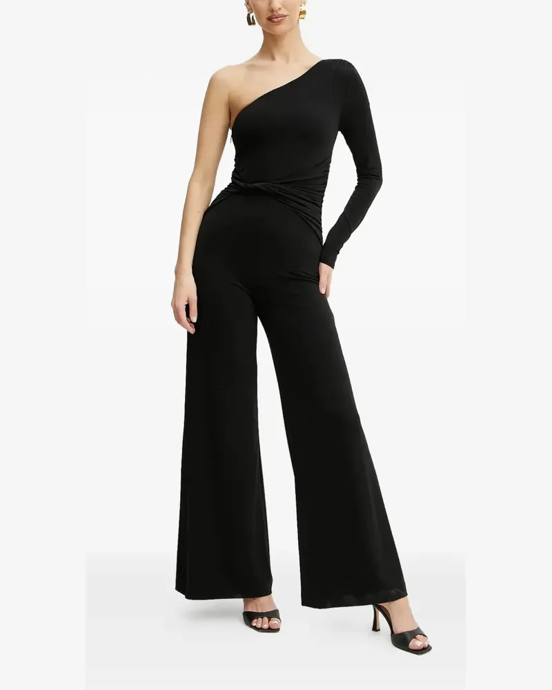 MARCIANO Los Angeles Matilde One-Shoulder-Jumpsuit - Schwarz Schwarz