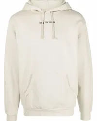 WTAPS Hoodie mit Slogan-Print Nude