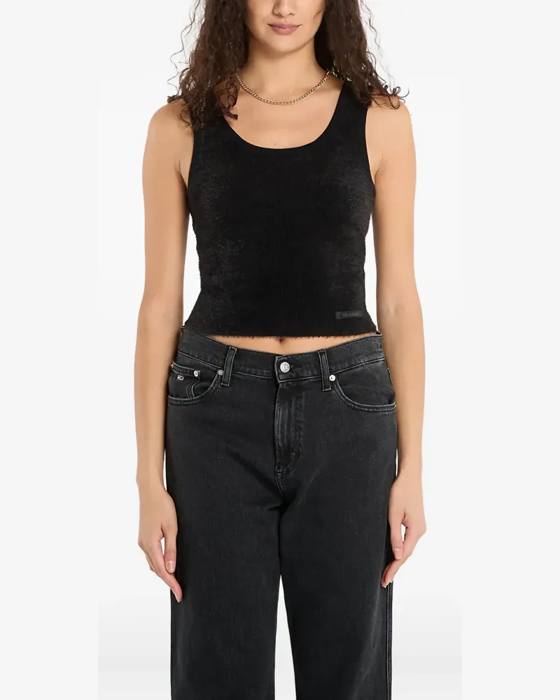 Jordan logo-patch tank top - Schwarz Schwarz
