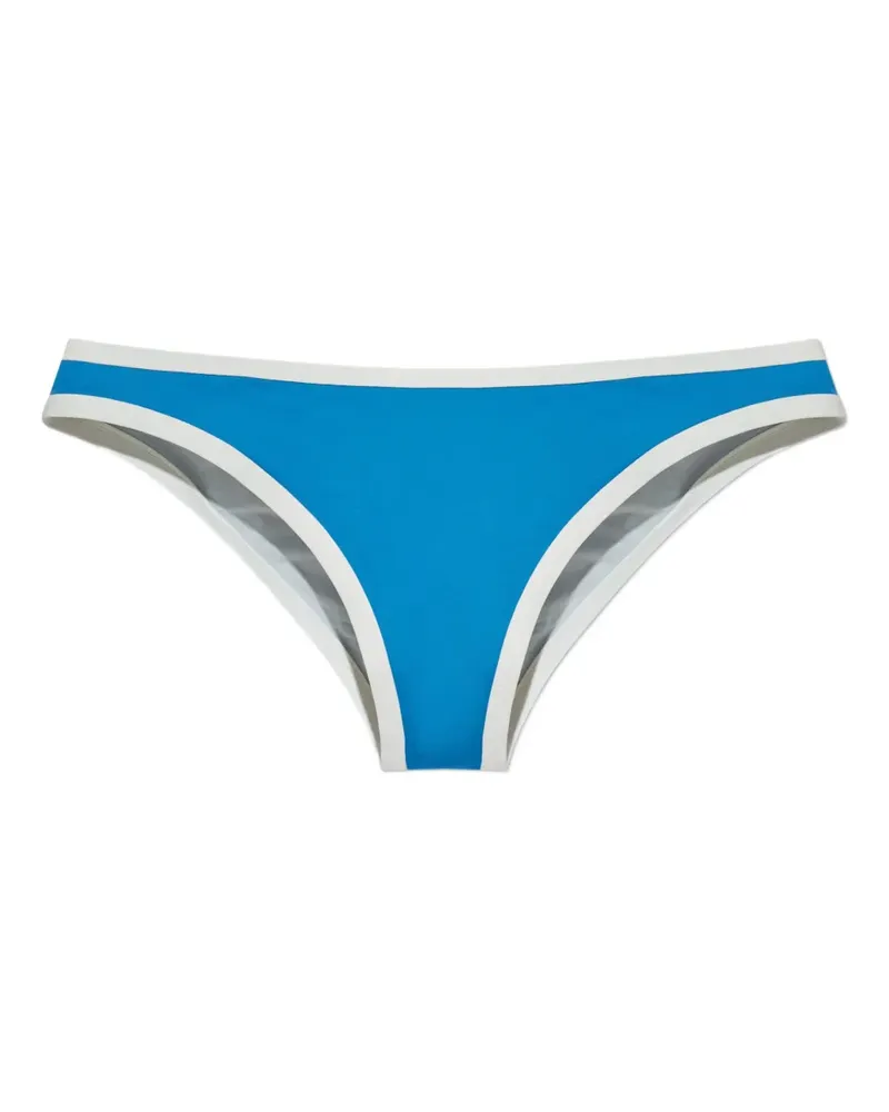 Marysia Bikinihöschen mit Kontrastborten - Blau Blau