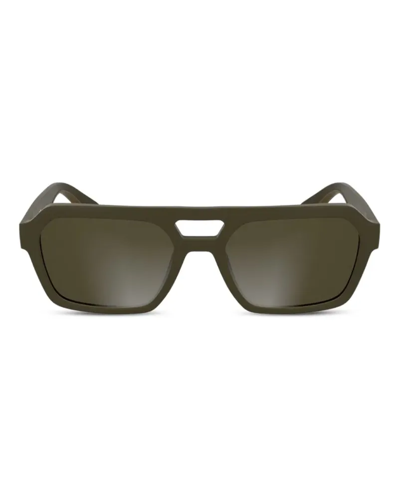 Calvin Klein square-frame sunglasses - Grün Grün