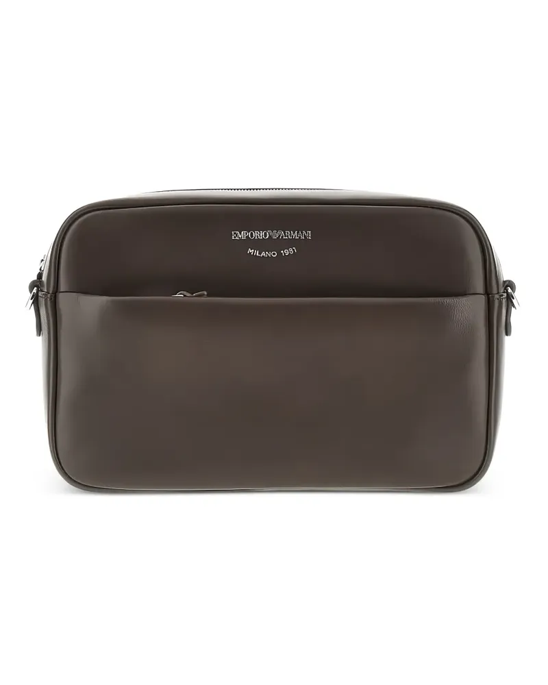 Emporio Armani Kameratasche mit Logo - Braun Braun