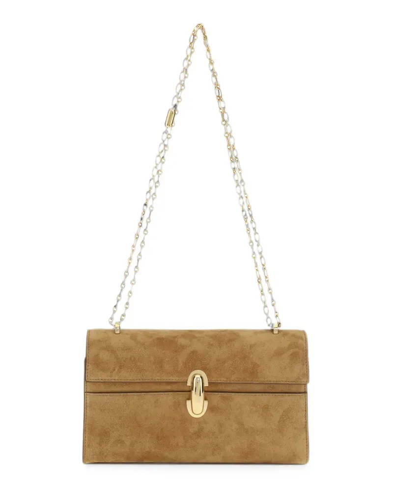 SAVETTE Symmetry Schultertasche - Braun Braun