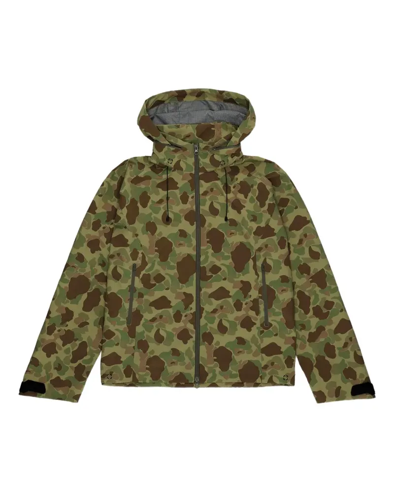 Fortela zip fastening hooded jacket - Grün Grün