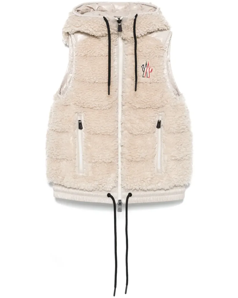 Moncler Gefütterte Weste - Nude Nude