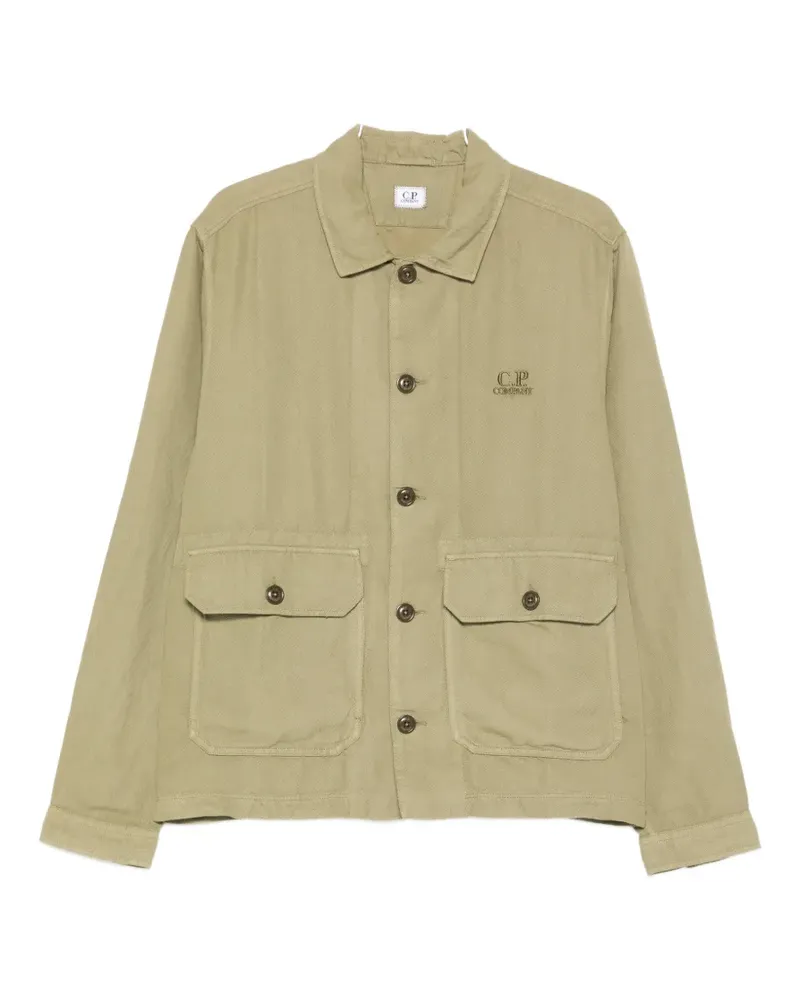 C.P. Company pocket button shirt - Grün Grün