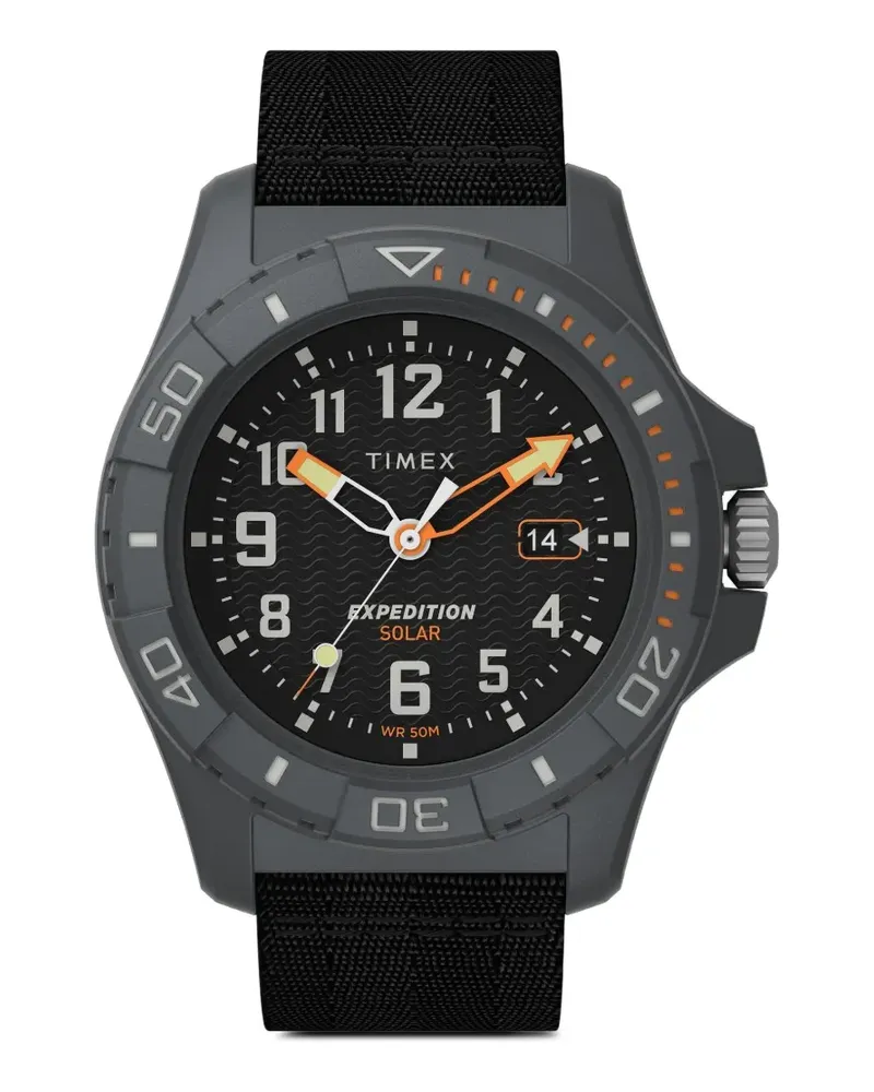 Timex Expedition North Freedive Ocean Solar 46mm watch - Schwarz Schwarz