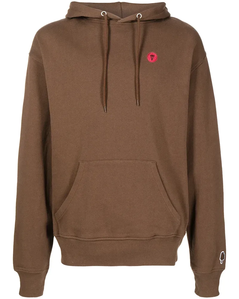 ICECREAM Hoodie mit Logo - Braun Braun