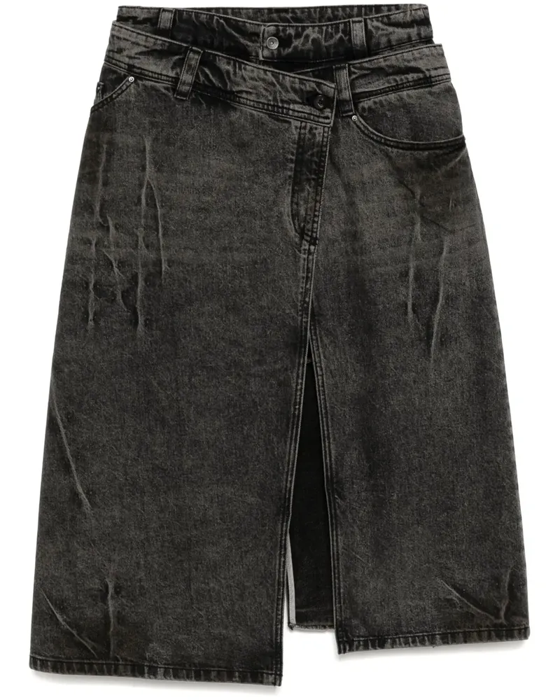 JNBY Klassischer Jeansrock - Schwarz Schwarz