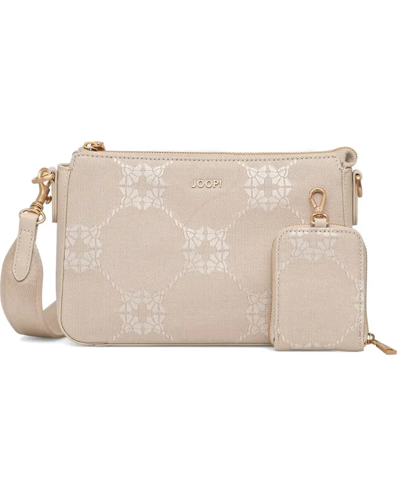 JOOP! Mosaico Jasmina monogram-pattern shoulder bag - Nude Nude