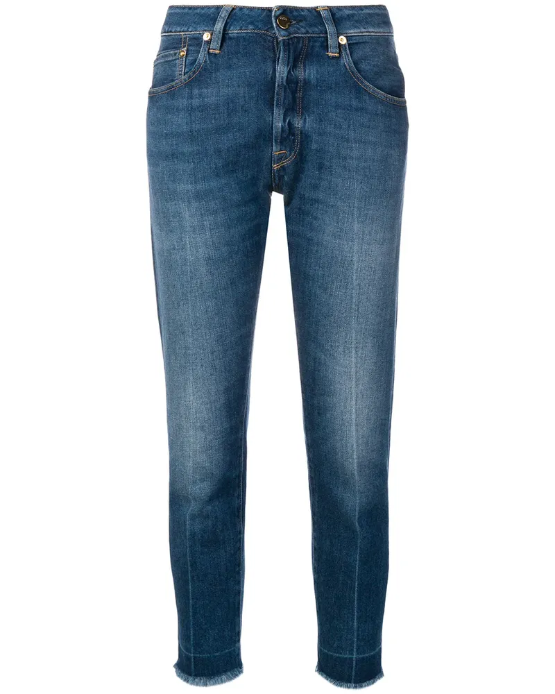 Golden Goose Jolly' Cropped-Jeans - Blau Blau