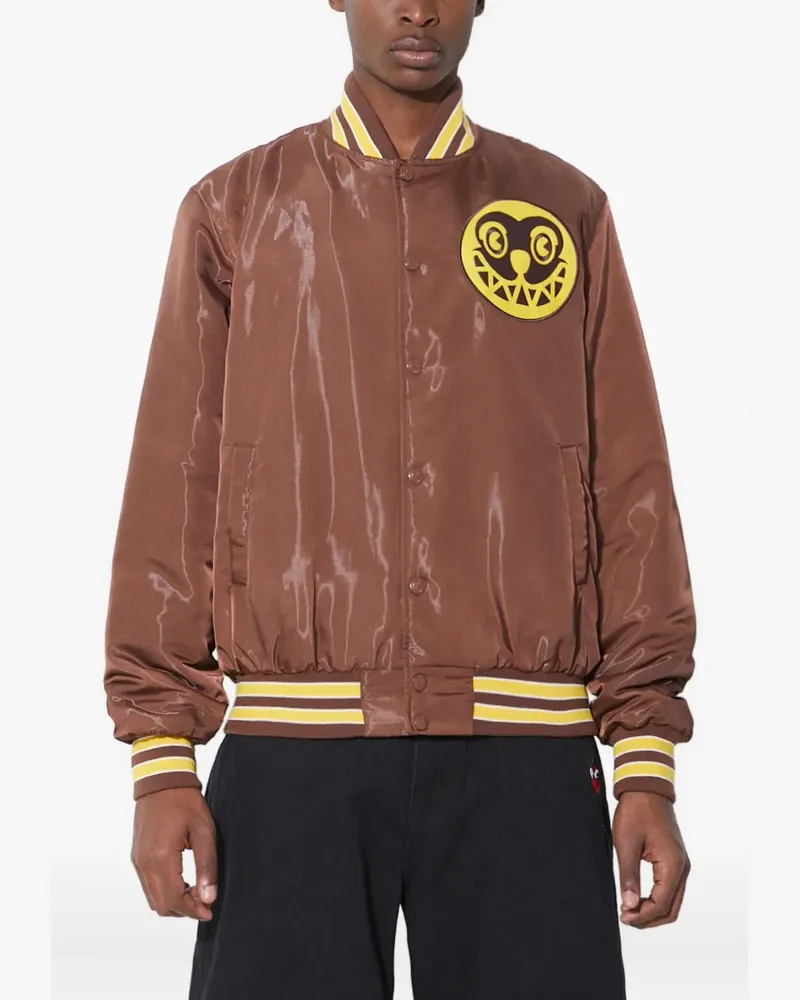 ICECREAM Bomberjacke aus Satin - Schwarz Schwarz
